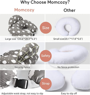 Nursing Pillow for Breastfeeding Original Plus Size Pillows for Mom and Baby