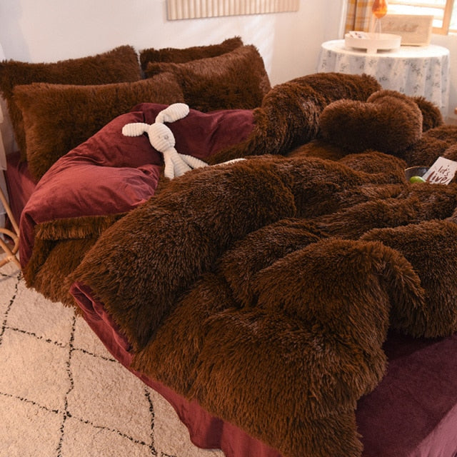 Fluffy Comfortable Bedding Set