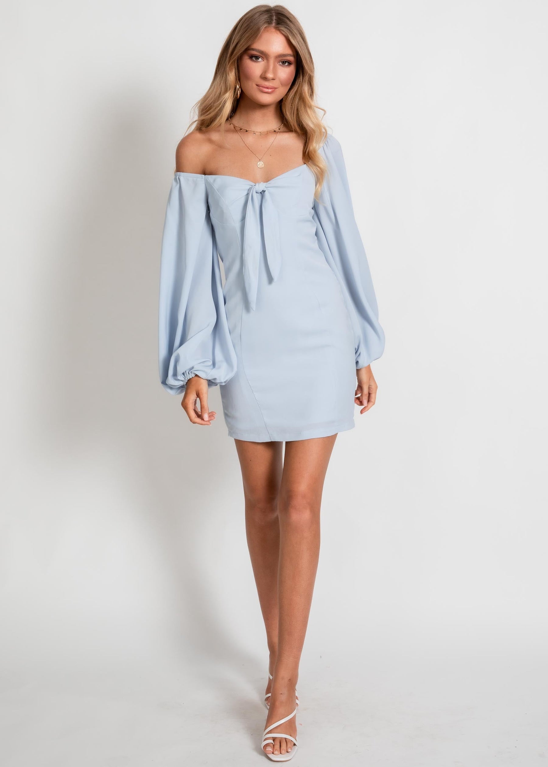 Innerbloom Dress - Pale Blue