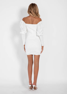 The Charm Dress - White