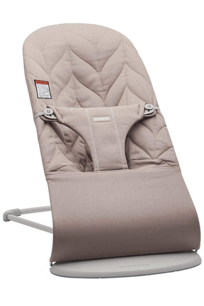 BabyBjörn Bouncer Bliss, Sand Gray, Cotton