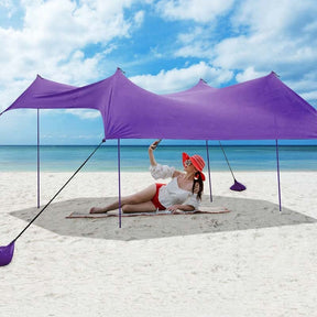 10 x 9 Foot Family Beach Tent Canopy Sunshade