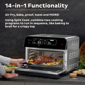 Instant Omni Pro 19 QT/18L Air Fryer Toaster Oven Combo, From the Makers of Instant Pot, 14-in-1 Functions, Fits a 12" Pizza, 6 Slices of Bread, App with Over 100 Recipes