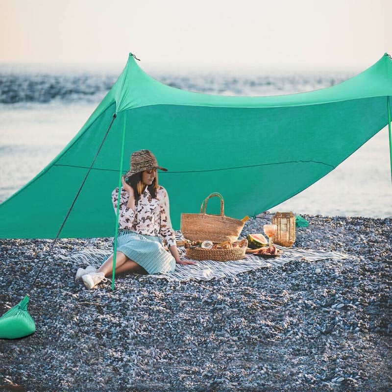 10 x 9 Foot Family Beach Tent Canopy Sunshade