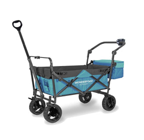 Clearance Offer💝Buy 2 Get 2 Free✨WonderFold S3 Push & Pull Folding Wagon with Cooler and Cupholder✅500-lb Weight Capacity