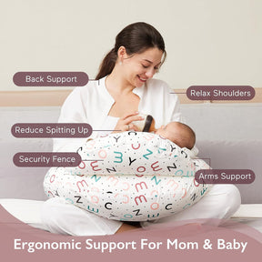 Nursing Pillow for Breastfeeding Original Plus Size Pillows for Mom and Baby