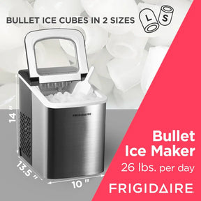 💥Last Day Buy 1 Get 1 Free🔥FRIGIDAIRE Nugget Ice Maker, 44lbs per Day