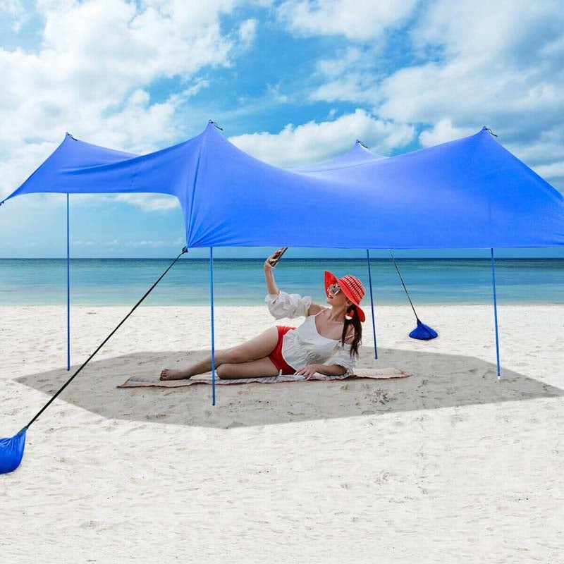 10 x 9 Foot Family Beach Tent Canopy Sunshade