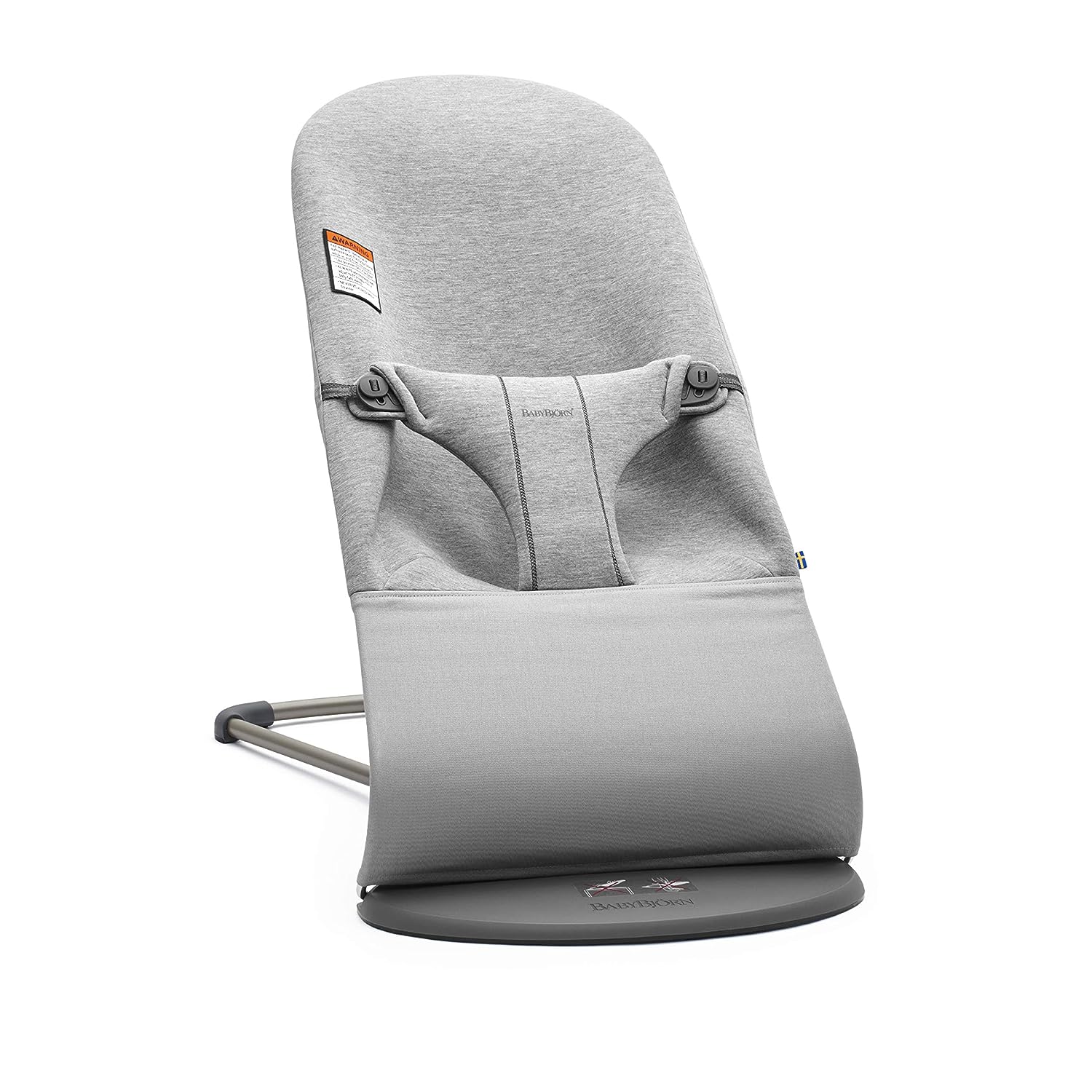 BabyBjörn Bouncer Bliss, Sand Gray, Cotton