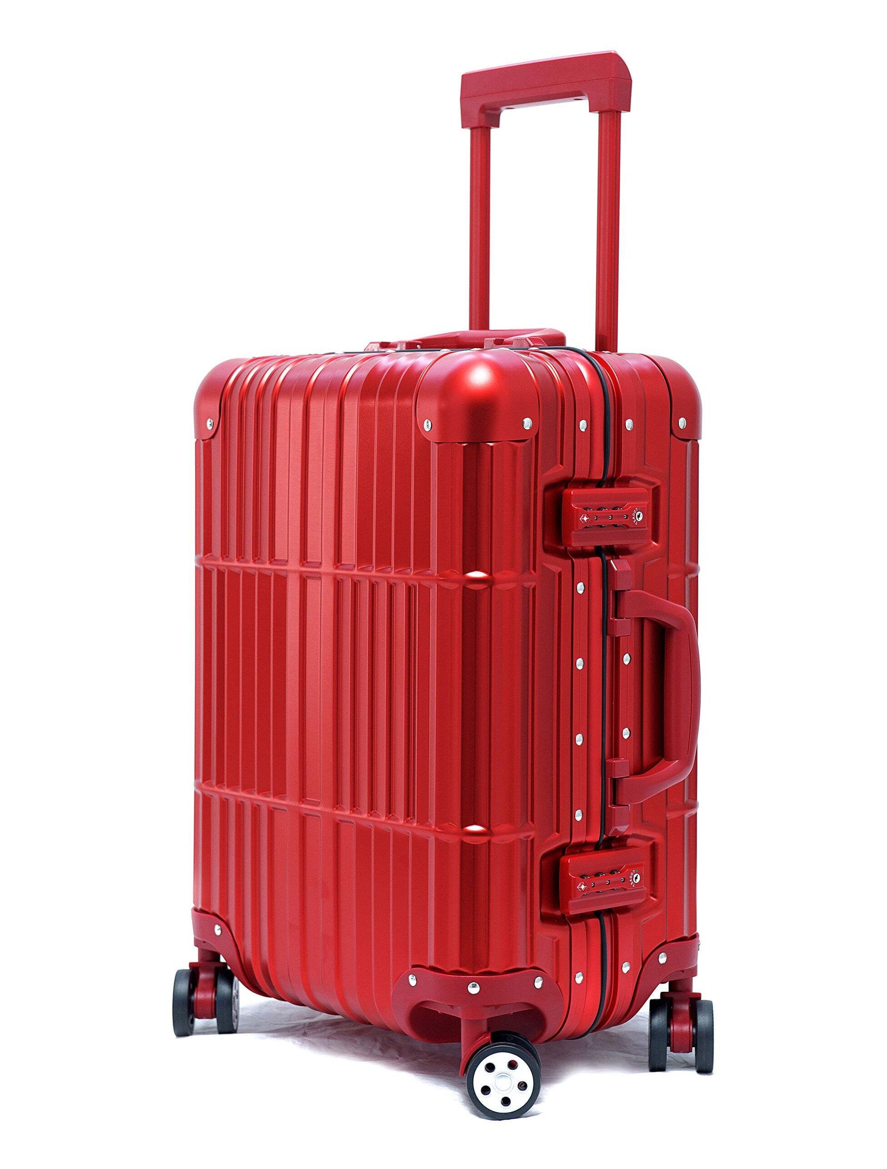 High-quality all-aluminum fuselage carry-on luggage