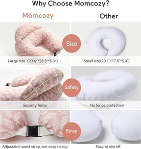 Nursing Pillow for Breastfeeding Original Plus Size Pillows for Mom and Baby