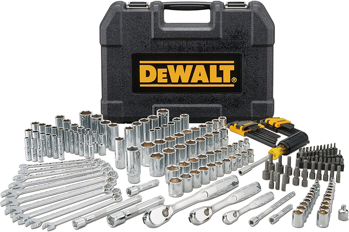 Mechanics Tool Set, 1/4" & 3/8" & 1/2" Drive, SAE/Metric, 205-piece (DWMT81534)