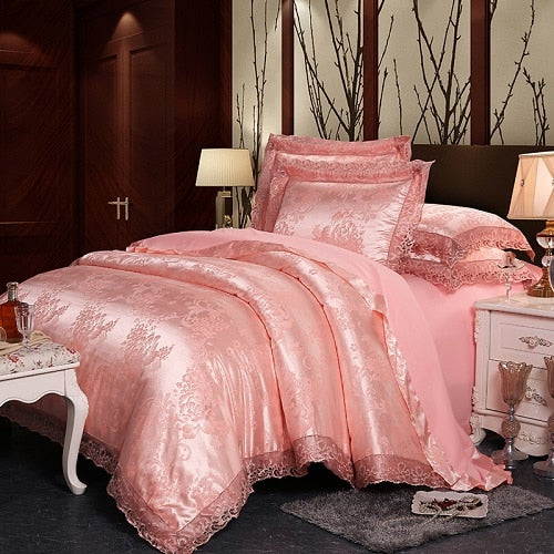 Adorna Cotton Satin Bed Set