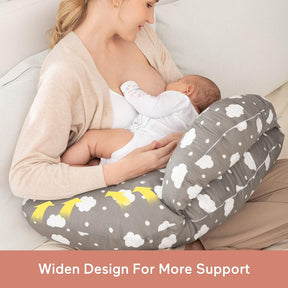 Nursing Pillow for Breastfeeding Original Plus Size Pillows for Mom and Baby