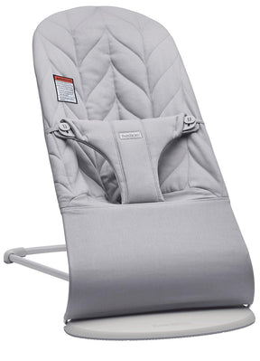 BabyBjörn Bouncer Bliss, Sand Gray, Cotton