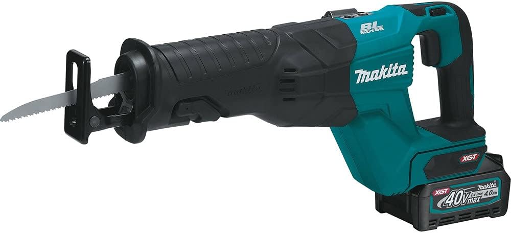 Makita GT401M1D1 40V Max XGT Brushless Lithium-Ion 1-1/4 in. Cordless Reciprocating Saw 4-Tool Combo Kit