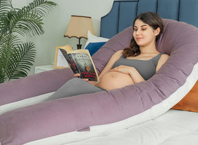 Cooling Maternity Pillow for Sleeping U Shaped Body Pillow for Pregnant Support