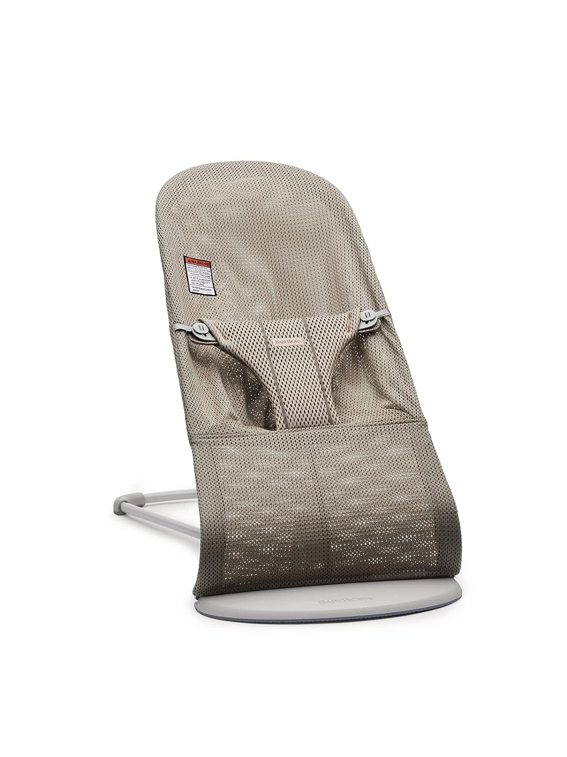 BabyBjörn Bouncer Bliss, Sand Gray, Cotton