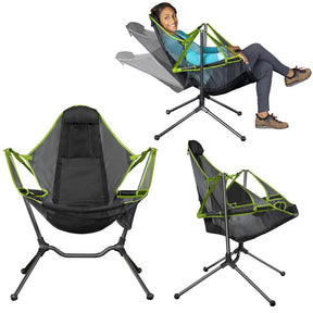 Recliner Luxury Camp Chairl Swinging Camping Chair