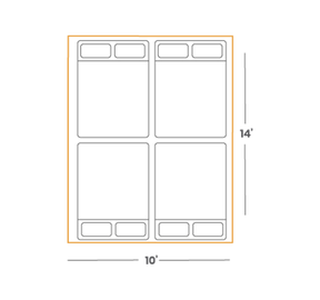 Prota Canvas Tent Deluxe - 10'x14'