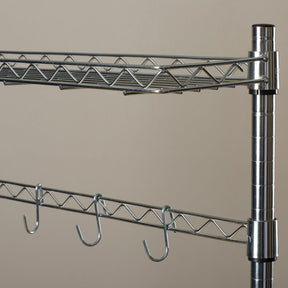 Enos 36'' Chrome Standard Baker's Rack