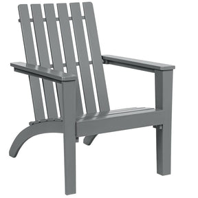 Outdoor Patio Acacia Wood Adirondack Lounge Chair