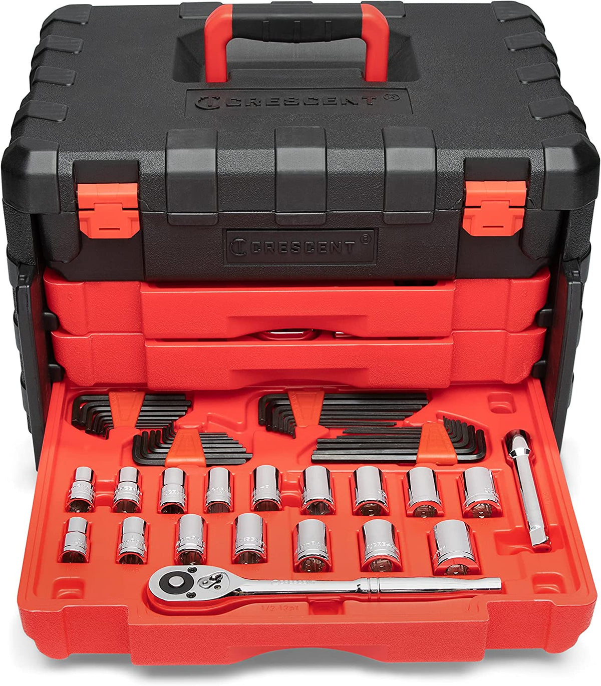 180 Pc. Professional Tool Set in Tool Storage Case - CTK180