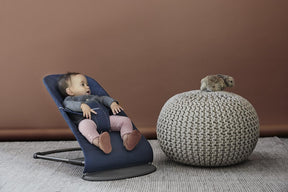 BabyBjörn Bouncer Bliss, Sand Gray, Cotton