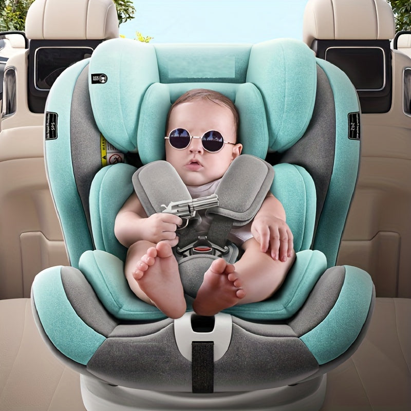 Universal 360° Rotating Baby Car Seat - Simple & Portable for Maximum Child Safety