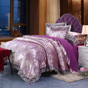 Adorna Cotton Satin Bed Set