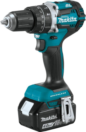 Makita XT269M 18V LXT Lithium-Ion Brushless Cordless 2-Pc. Combo Kit (4.0Ah), Blue