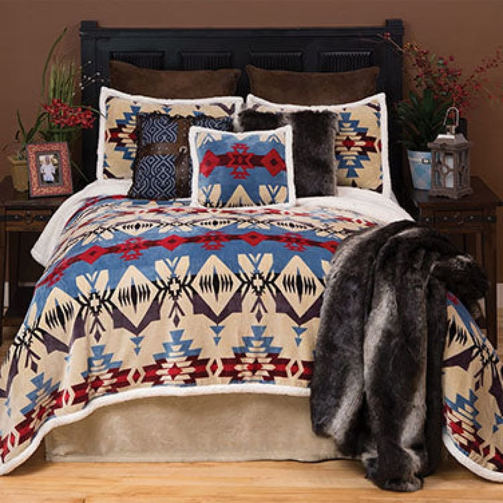 Fleece Blanket - 4 Piece Set