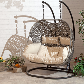 2023 Patio wicker swing chair