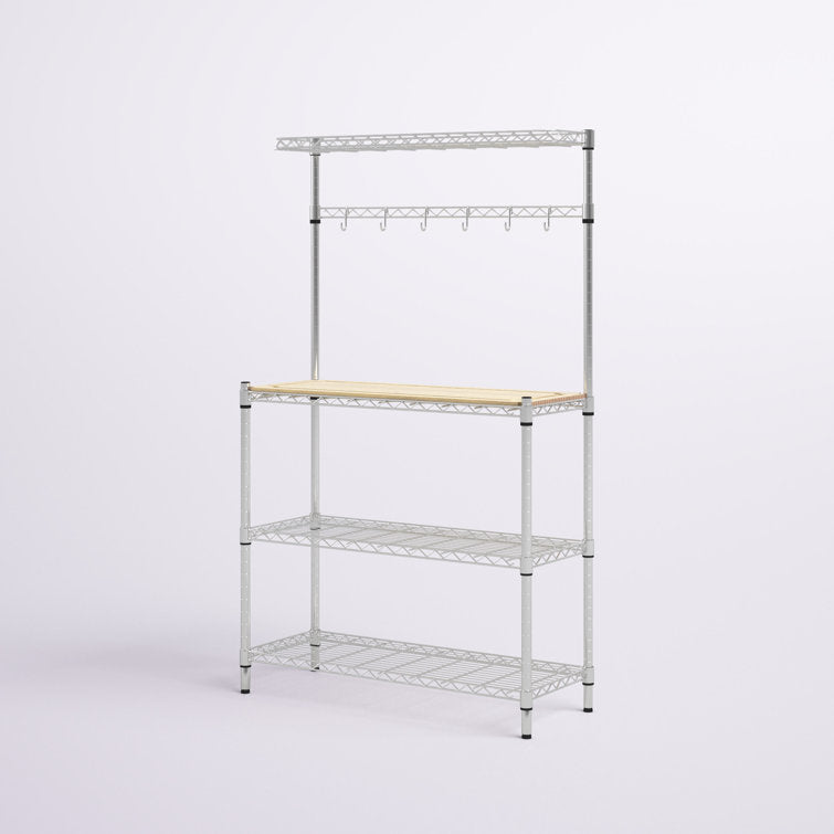 Enos 36'' Chrome Standard Baker's Rack