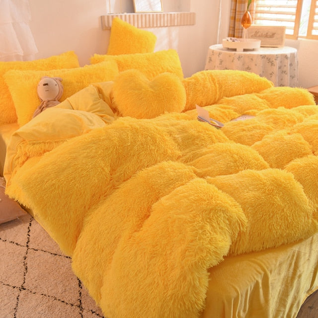 Fluffy Comfortable Bedding Set