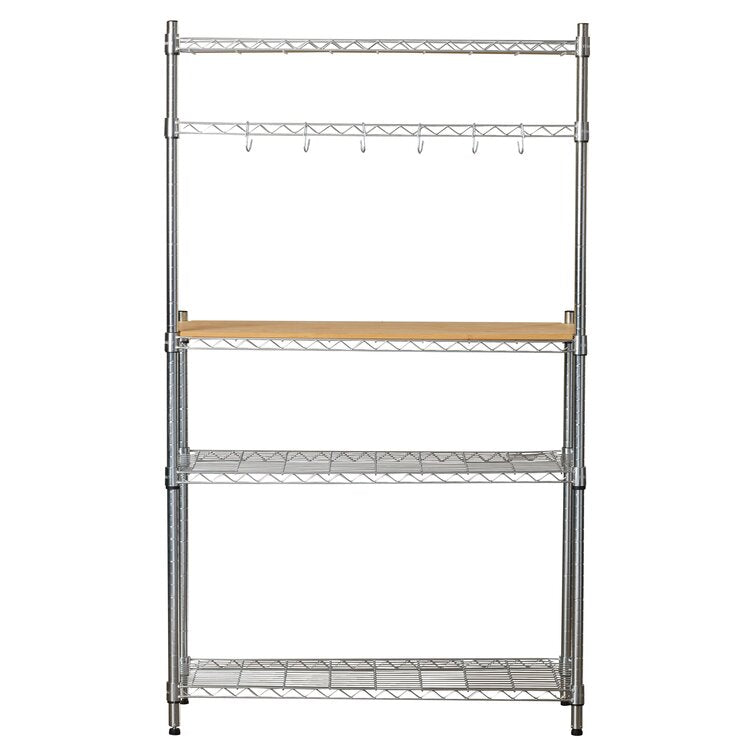 Enos 36'' Chrome Standard Baker's Rack