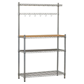 Enos 36'' Chrome Standard Baker's Rack