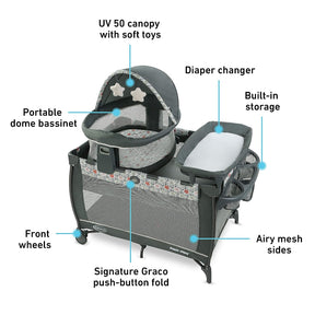 Features Portable and More, Redmond Pack ‘n-Play Dome LX-Playard