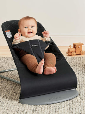 BabyBjörn Bouncer Bliss, Sand Gray, Cotton