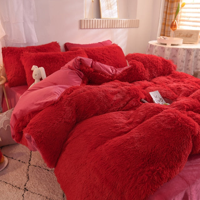 Fluffy Comfortable Bedding Set