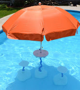 RELAXATION STATION SWIMMING POOL TABLE AND STOOLS