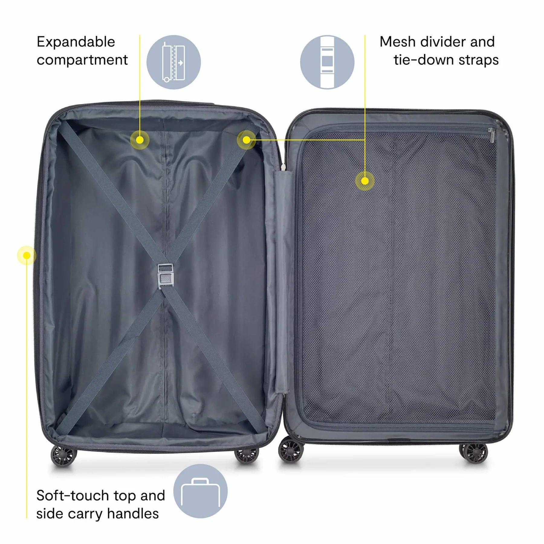 LUGGAGE SET - 2 PIECE(CO/M)