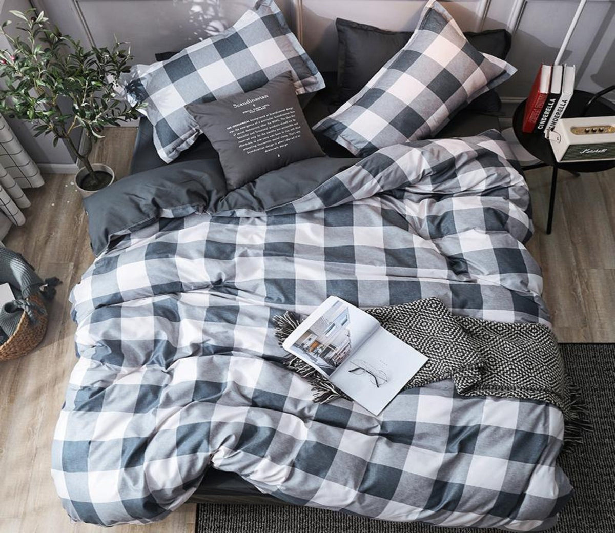 Linen Duvet Cover Bedding Set