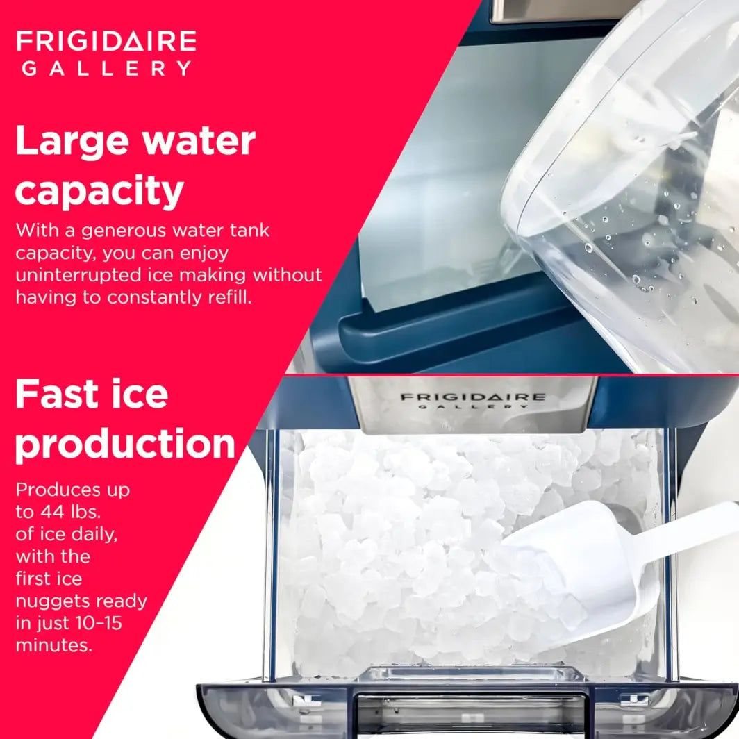 💥Last Day Buy 1 Get 1 Free🔥FRIGIDAIRE Nugget Ice Maker, 44lbs per Day