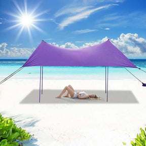 10 x 9 Foot Family Beach Tent Canopy Sunshade