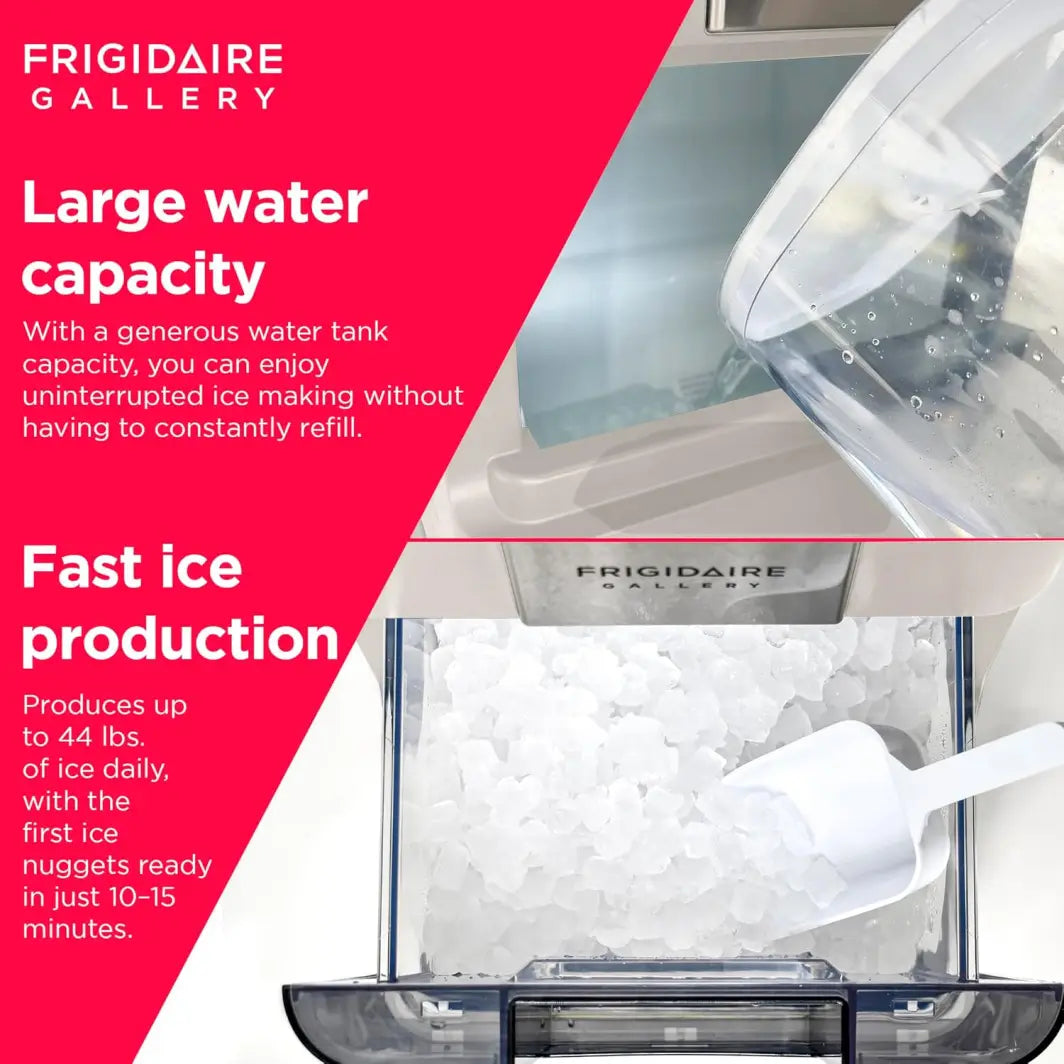 💥Last Day Buy 1 Get 1 Free🔥FRIGIDAIRE Nugget Ice Maker, 44lbs per Day