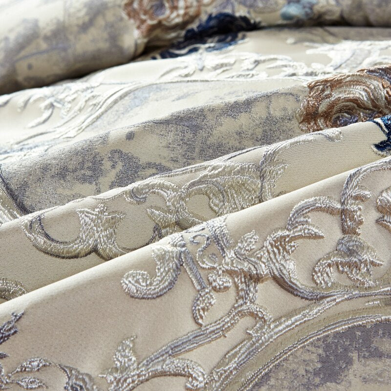 Oriental Jacquard Luxury Duvet Cover Set