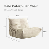 Salo Cute Sponge Caterpillar Lazy Sofa