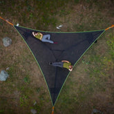 Portable Multiplayer Triangle Hammock