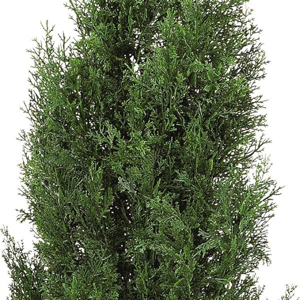 4FT Faux Cedar Tree with UV Resistant Coating(Buy 2 Get Free Tall Rectangular Planter)